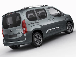 toyota proace city verso 2019 3D Model