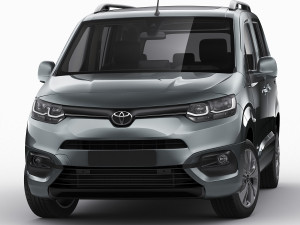 toyota proace city verso 2019 3Dモデル
