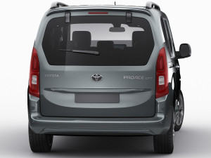toyota proace city verso 2019 3Dモデル