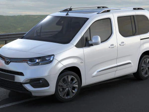toyota proace city verso 2019 3D Model