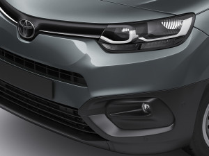 toyota proace city van 2019 3D Model