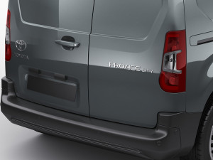 toyota proace city van 2019 3D Model