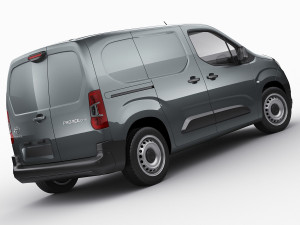 toyota proace city van 2019 3D Model