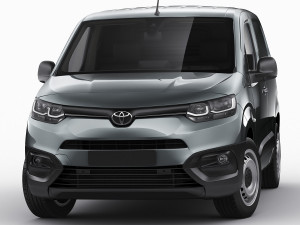 toyota proace city van 2019 3D Model