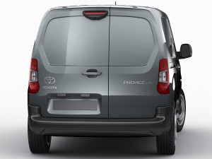 toyota proace city van 2019 3D Model