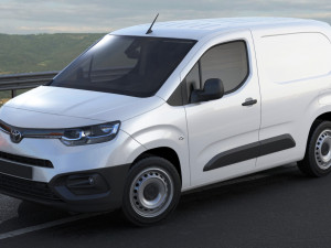 toyota proace city van 2019 3D Model