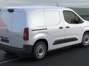toyota proace city van 2019 3D Model