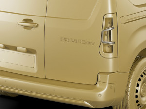 toyota proace city van 2019 3D Model
