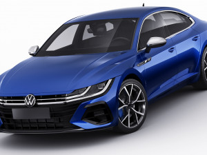 volkswagen arteon r and elegance 2021 3D Модель