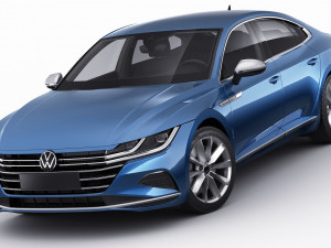 volkswagen arteon r and elegance 2021 3D Модель