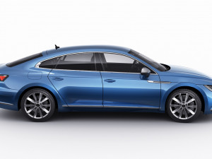 volkswagen arteon r and elegance 2021 3D Модель
