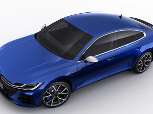 volkswagen arteon r and elegance 2021 3D Model