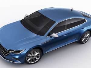 volkswagen arteon r and elegance 2021 3D Модель