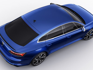 volkswagen arteon r and elegance 2021 3D Модель