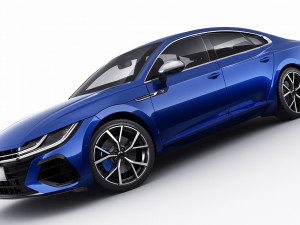 volkswagen arteon r and elegance 2021 3D Модель