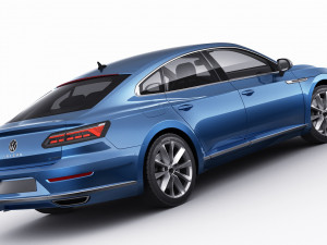 volkswagen arteon r and elegance 2021 3D Модель