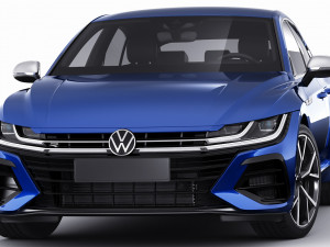 volkswagen arteon r and elegance 2021 3D Модель