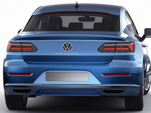 volkswagen arteon r and elegance 2021 3D Модель