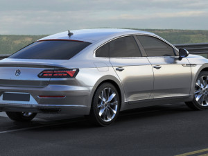 volkswagen arteon r and elegance 2021 3D Модель