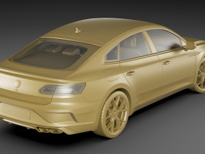 volkswagen arteon r and elegance 2021 3D Модель