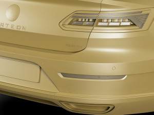 volkswagen arteon r and elegance 2021 3D Модель