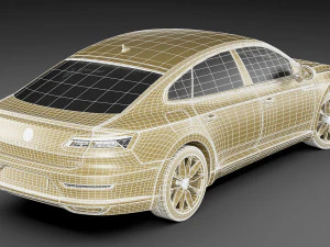 volkswagen arteon r and elegance 2021 3D Model