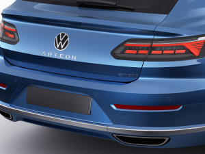 volkswagen arteon shooting brake r and elegance 2021 3D Модель