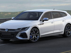 volkswagen arteon shooting brake r and elegance 2021 3D Модель