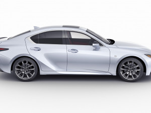 lexus is350 f-sport 2021 3Dモデル