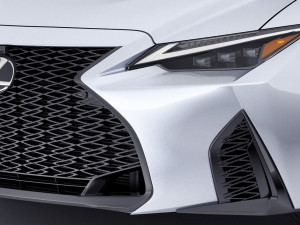 lexus is350 f-sport 2021 3Dモデル
