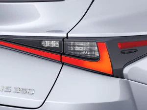 lexus is350 f-sport 2021 3D Model