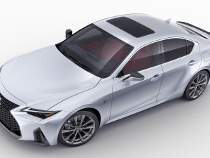 lexus is350 f-sport 2021 3Dモデル