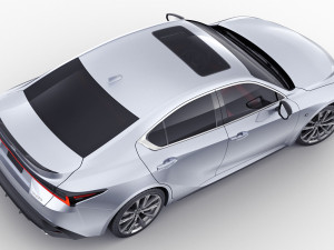 lexus is350 f-sport 2021 3Dモデル