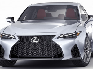 lexus is350 f-sport 2021 3Dモデル