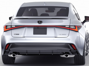 lexus is350 f-sport 2021 3Dモデル
