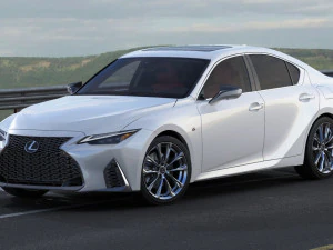 lexus is350 f-sport 2021 3D Model