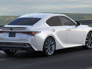 lexus is350 f-sport 2021 3Dモデル