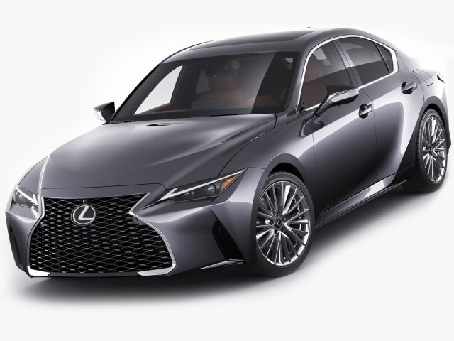 lexus is300 2021 3D Model .c4d .max .obj .3ds .fbx .stl .blend 