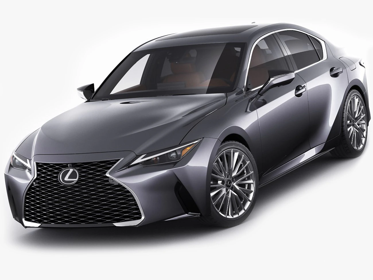 lexus is300 2021 3D Model .c4d .max .obj .3ds .fbx .stl .blend 
