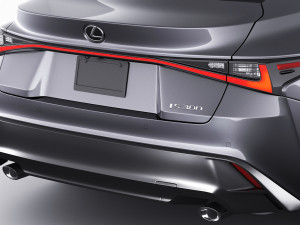 lexus is300 2021 3D Model