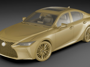 lexus is300 2021 3D Model