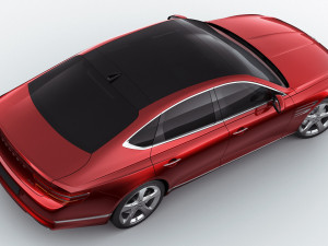genesis g80 2021 3D Model