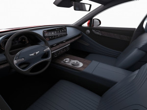 genesis g80 2021 3D Model