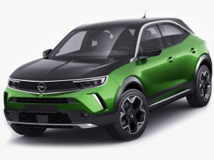 opel mokka-e 2021 3D Model