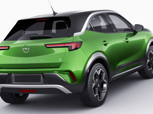 opel mokka-e 2021 3D 모델