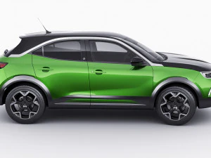 opel mokka-e 2021 3D Model