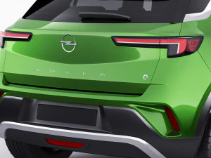 opel mokka-e 2021 3D Model