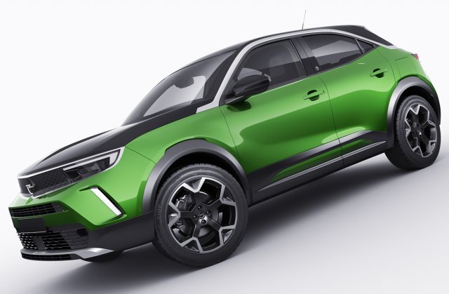 opel mokka-e 2021 3D Model in SUV 3DExport