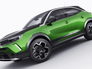 opel mokka-e 2021 3D Model