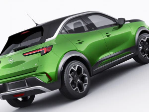opel mokka-e 2021 3D Model